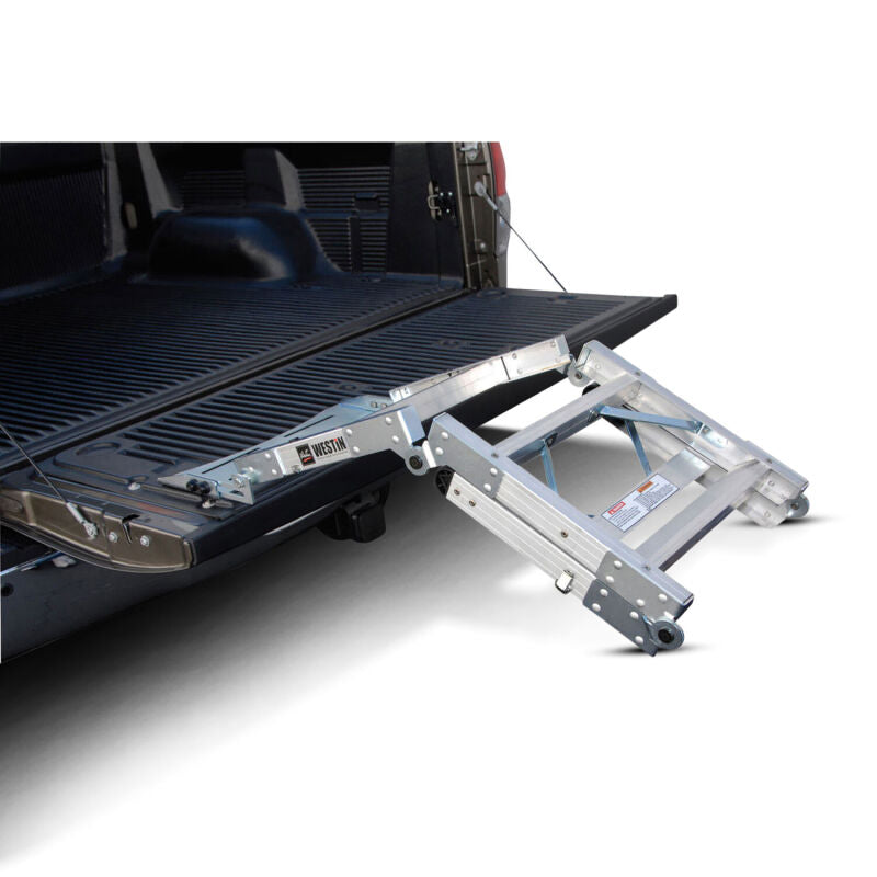 Westin Truck-Pal Tailgate Ladder - Aluminum