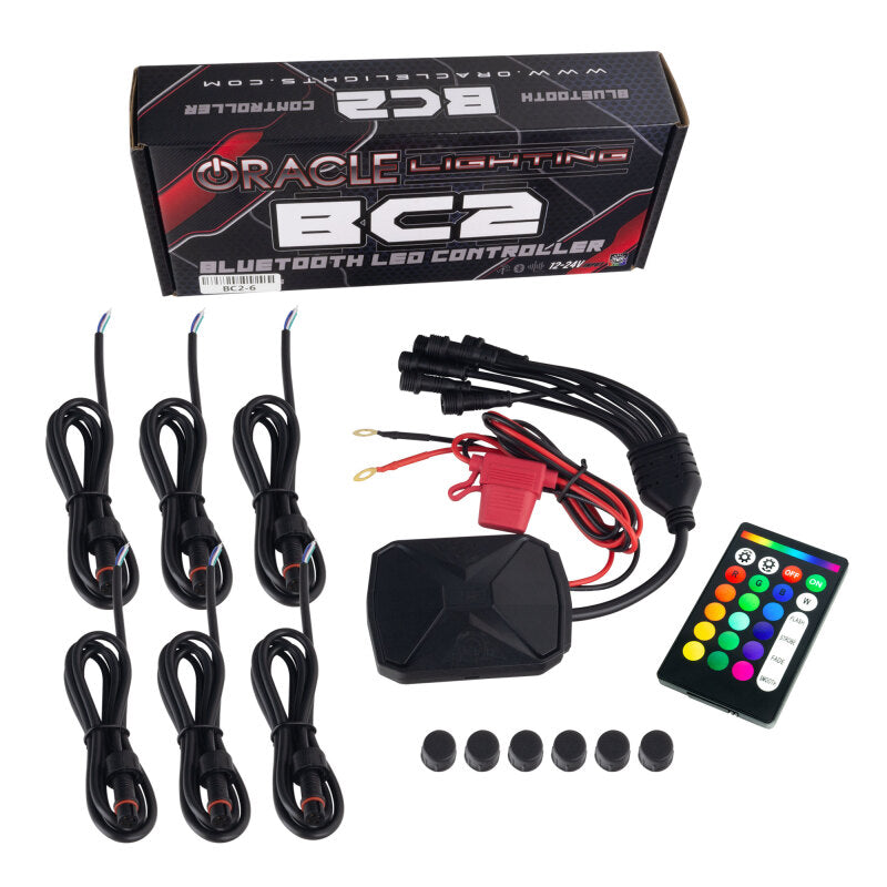 Oracle Dodge Charger 05-10 Triple Ring Halo Kit - ColorSHIFT w/ BC1 Controller