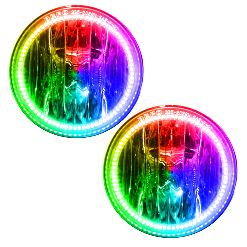 Oracle Chrysler Sebring 07-11 LED Fog Halo Kit - ColorSHIFT