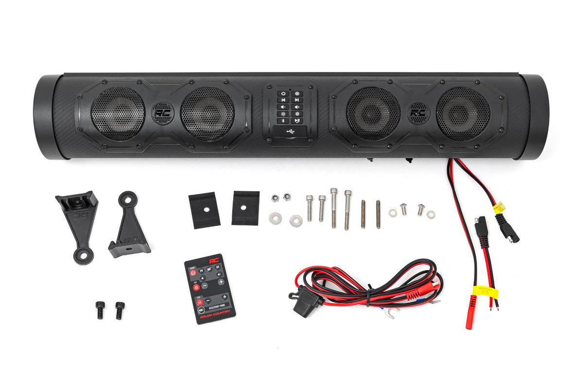 Bluetooth LED Soundbar 8 Speaker IP66 Waterproof UTV/ATV Rough Country