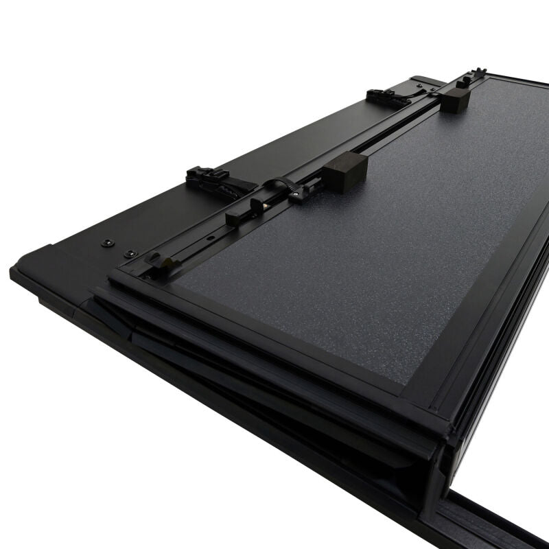 Westin 04-14 Ford F-150 2WD/4WD 5ft.7in. Bed Hard Tri-Fold Tonneau Cover - Black