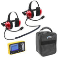 Rugged Radios H80 Track Talk Headset w/ NITRO BEE XTREME UHF Race Receiver and Carry Bag
