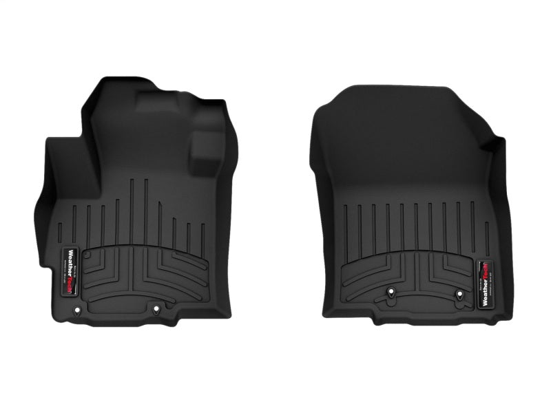 WeatherTech 14+ Mitsubishi Mirage Front FloorLiner - Black