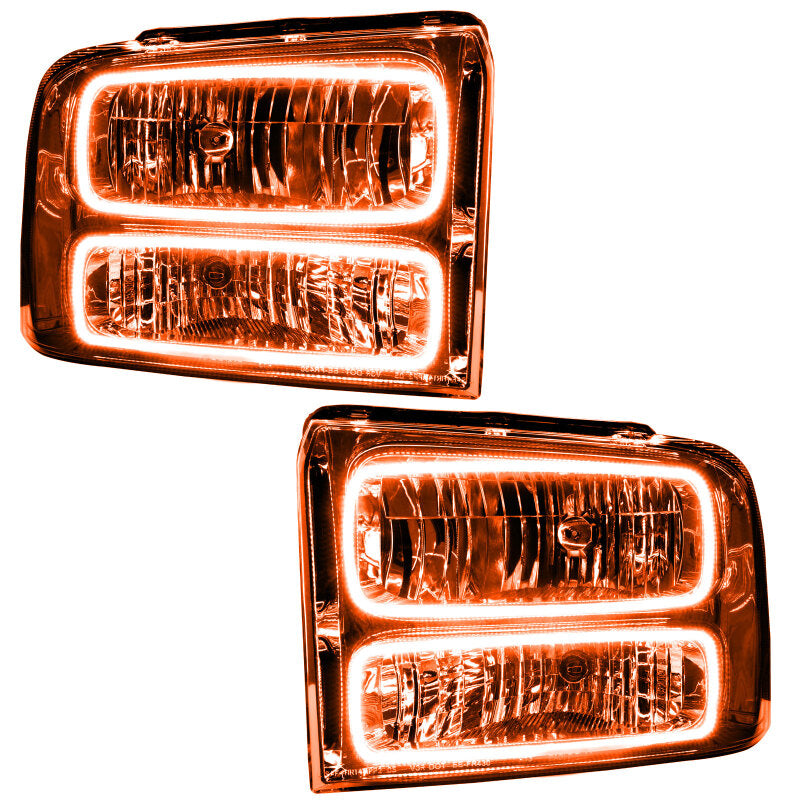 Oracle 05-07 Ford F-250/350 SMD HL - Chrome - ColorSHIFT w/ 2.0 Controller