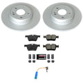 Power Stop 17-18 Mercedes-Benz C300 Rear Z23 Coated Brake Kit