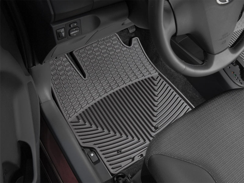 WeatherTech 07-11 Toyota Yaris Front Rubber Mats - Black