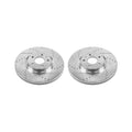 Power Stop 13-19 Ford Fusion Front Evolution Drilled & Slotted Rotors - Pair