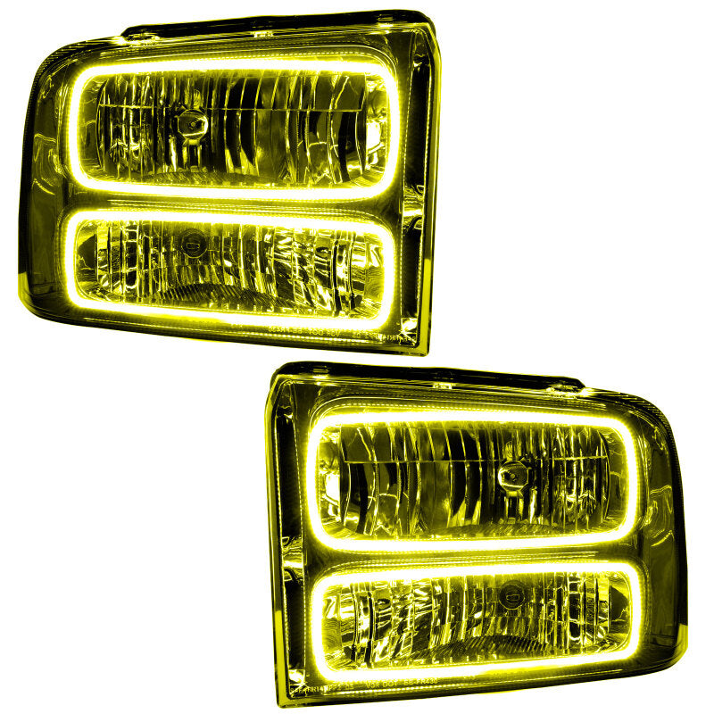 Oracle 05-07 Ford F-250/350 SMD HL - Chrome - ColorSHIFT w/ 2.0 Controller