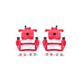 Power Stop 05-06 Saab 9-2X Rear Red Calipers w/Brackets - Pair