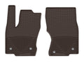 WeatherTech 24-27 Toyota Land Cruiser/24-26 Lexus GX Front All-Weather Floor Mats - Cocoa