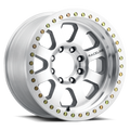 Raceline RT260M Avenger 17x9in / 6x139.7 BP / -12mm Offset / 107.95mm Bore - Machined Beadlock Wheel