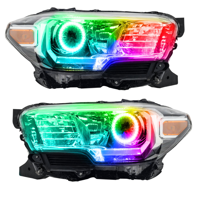 Oracle Toyota Tacoma 16-18 Halo Kit - ColorSHIFT w/ Simple Controller
