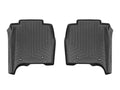 WeatherTech 14-16 Land Rover-Range Rover Rear FloorLiner - Black Long Wheelbase w/ 2nd Row Console
