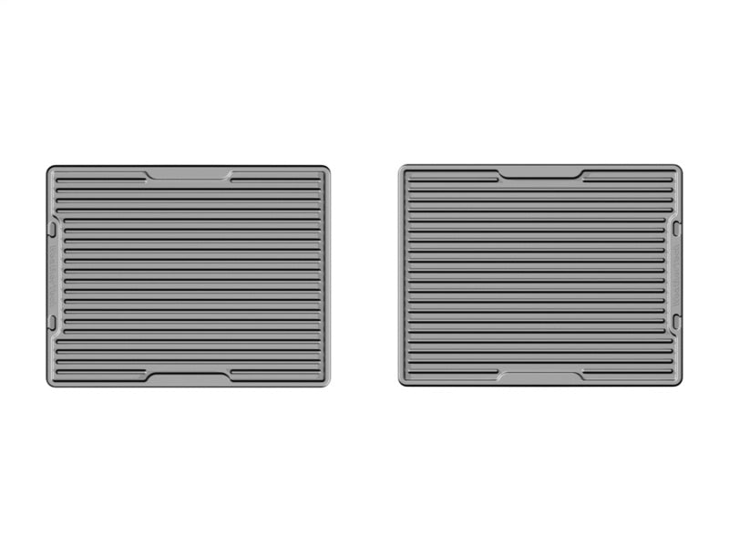 WeatherTech 10+ Ford Taurus Rear Rubber Mats - Grey