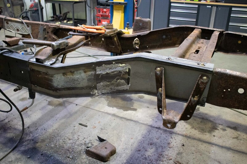 Rust Buster Leaf Spring Frame Section Right Side