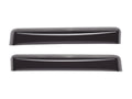 WeatherTech 11-21 Jeep Grand Cherokee Rear Rear Side Window Deflectors - Matte Blk