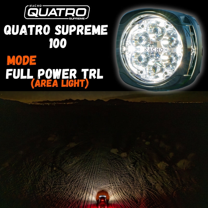 Nacho Lighting Quatro Off-Road 4in. Supreme 100 Lights