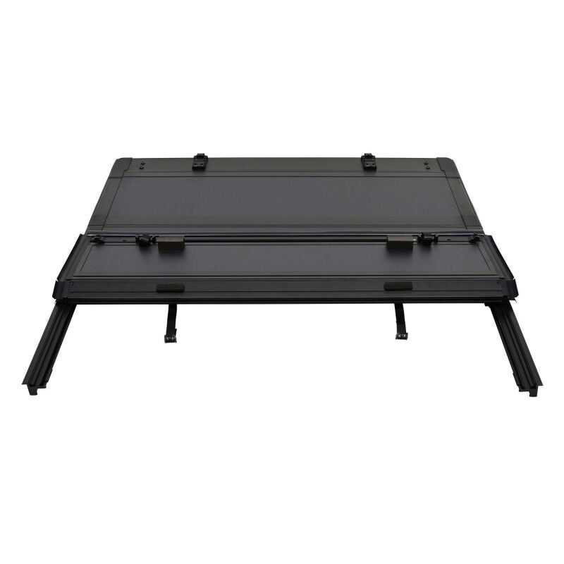 Westin 16-23 Toyota Tacoma 2WD/4WD 5ft. Bed Hard Tri-Fold Tonneau Cover - Black