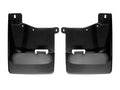 WeatherTech 20-24 Chevrolet Silverado 2500HD/3500HD Front No Drill Mudflaps - Black