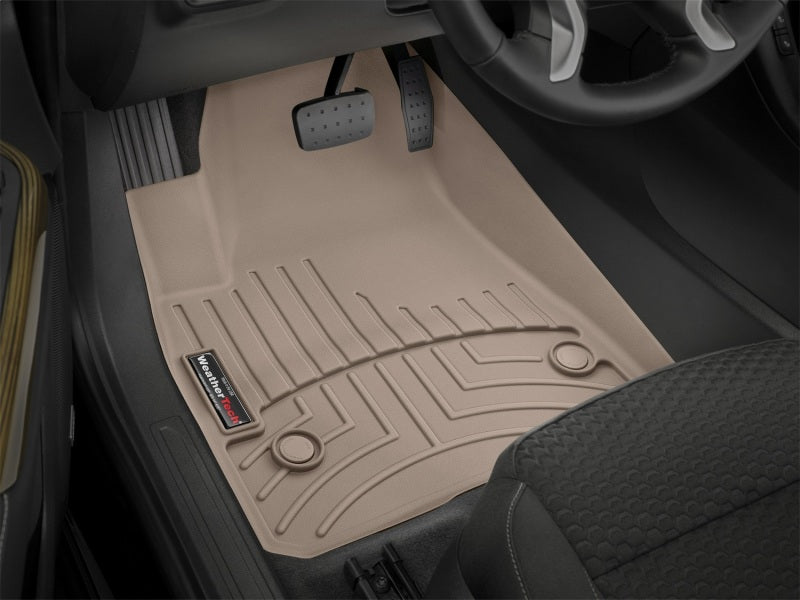 WeatherTech 2017+ GMC Acadia/Acadia Denali Front FloorLiner - Tan