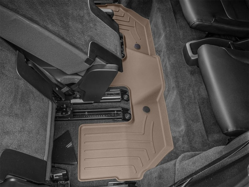 WeatherTech 20-24 Volvo XC90 7 Passenger / 16-19 XC90 Plug-In Hybrid Rear FloorLiner HP - Tan