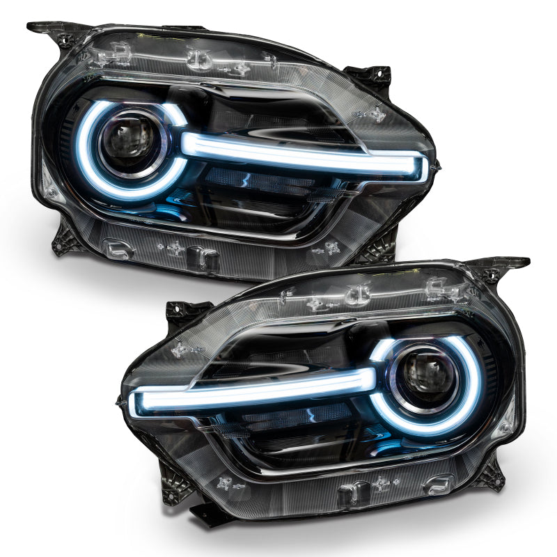 Oracle 2021 Ford Bronco Sport RGB+W Headlight DRL + Halo - ColorSHIFT w/ RF Controller