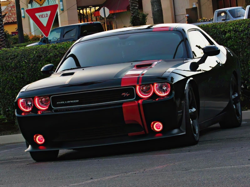 Oracle Dodge Challenger 08-14 Halo Kit (NonProjectorHL) - ColorSHIFT w/o Controller