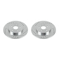 Power Stop 11-17 Lexus CT200h Rear Evolution Drilled & Slotted Rotors - Pair