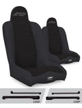 Daily Driver High Back Suspension Seats Kit for Jeep Wrangler CJ7/YJ Pair PRP Seats