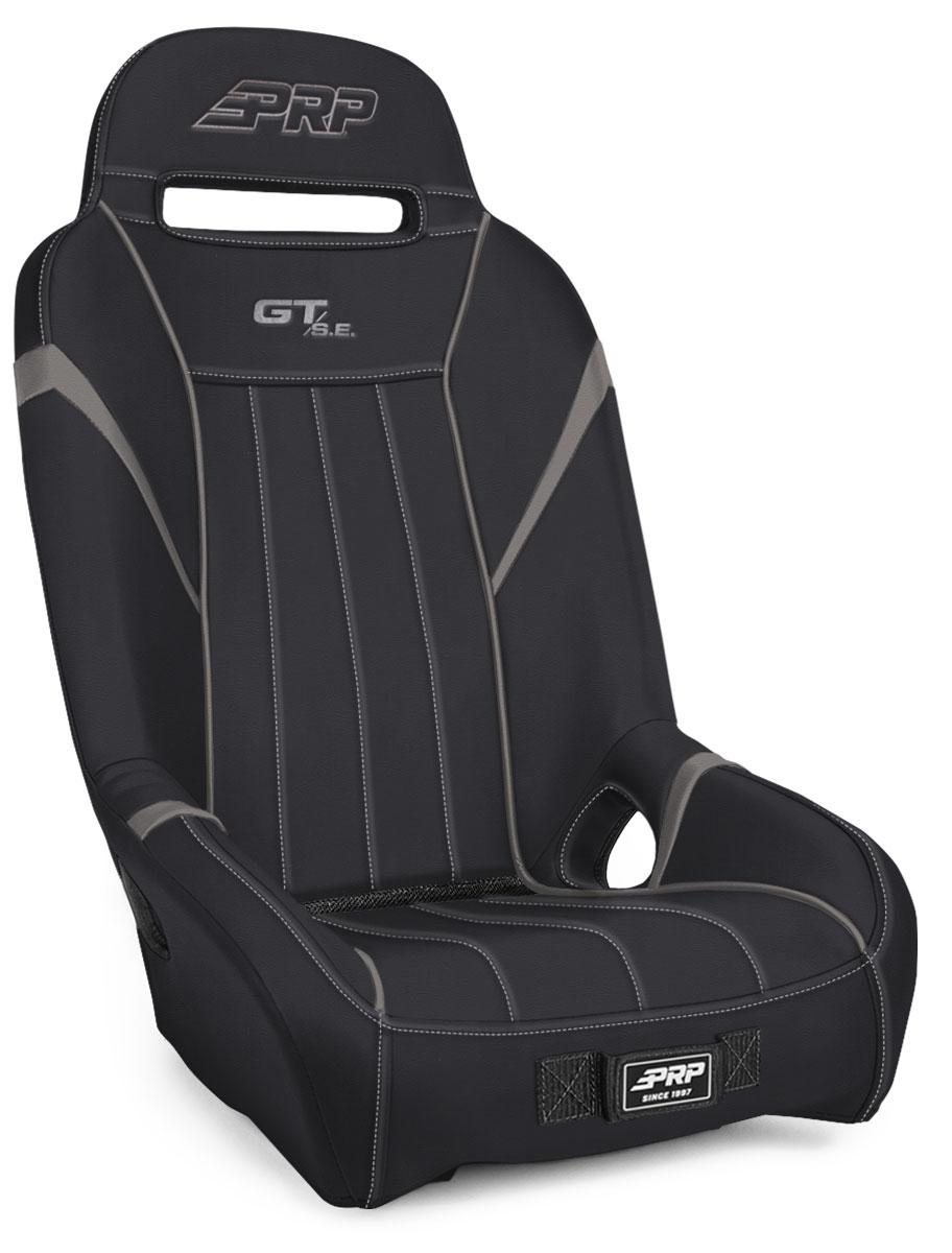 GT/S.E. Suspension Seat, Black and Grey PRP Seats