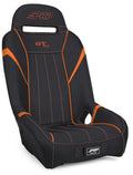 GT/S.E. Suspension Seat Black and Orange PRP Seats