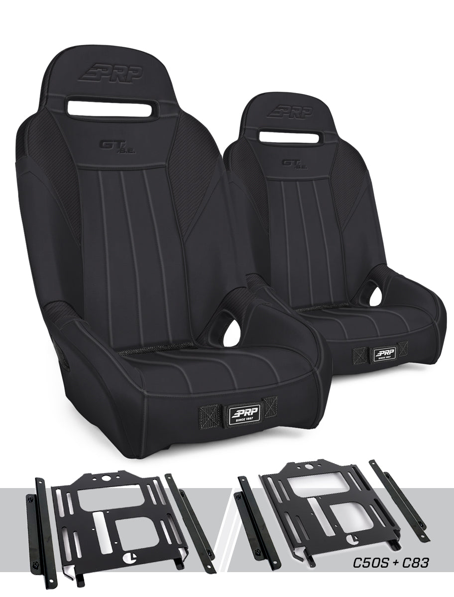 GT/S.E. Suspension Seats Kit for Polaris RZR 570 800 900 Pair PRP Seats