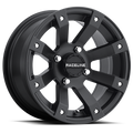 Aluminum Wheels 12x7 Scorpion UTV A79 Satin Black 10 Offset 4 on 137 Bolt Pattern 110.18 Bore Raceline