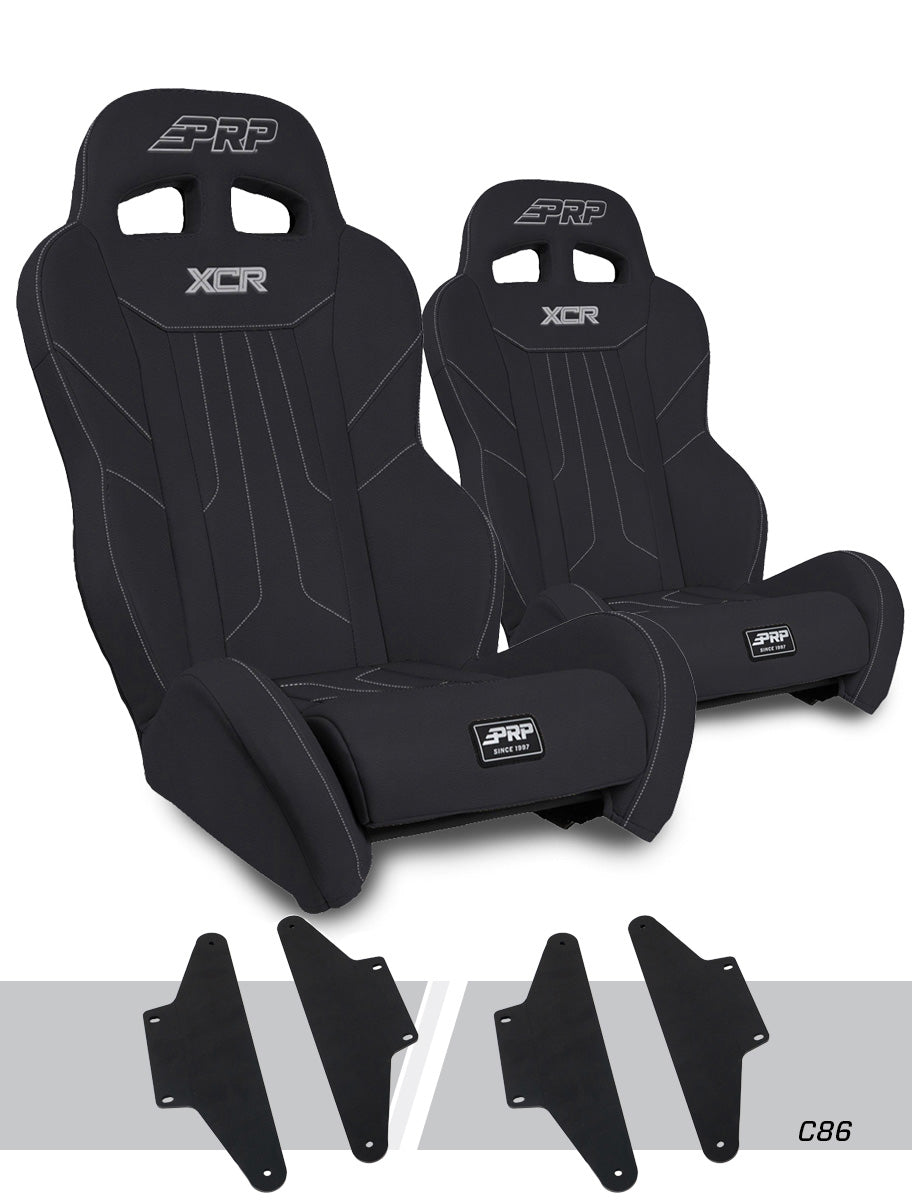 XCR Suspension Seats Kit for Can-Am Maverick X3 Pair PRP Seats
