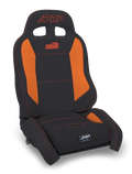 EnduroCrawl Reclining Suspension Seat Black Vinyl Driver PRP Seats