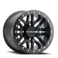 Aluminum Wheels 15x10 Ryno Beadlock UTV A91B Machined Face Satin Black 0 Offset 4 on 156 Bolt Pattern 134.3 Bore Raceline