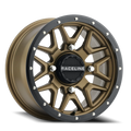 Aluminum Wheels 14x7 Krank Simulated Beadlock UTV A94BZ Satin Bronze 38 Offset 4 on 156 Bolt Pattern Raceline