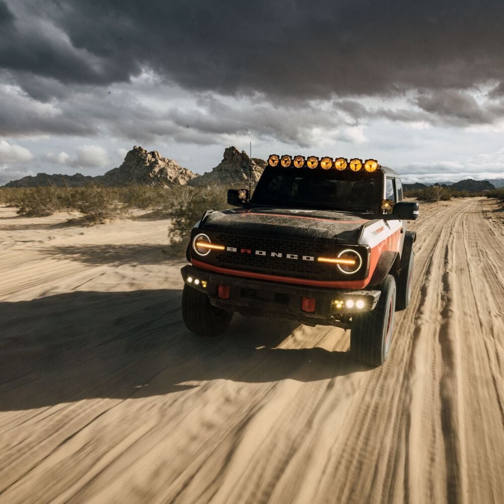 Gravity Titan Overhead 50 Inch Light Bar 2021+ Ford Bronco KC HiLiTES