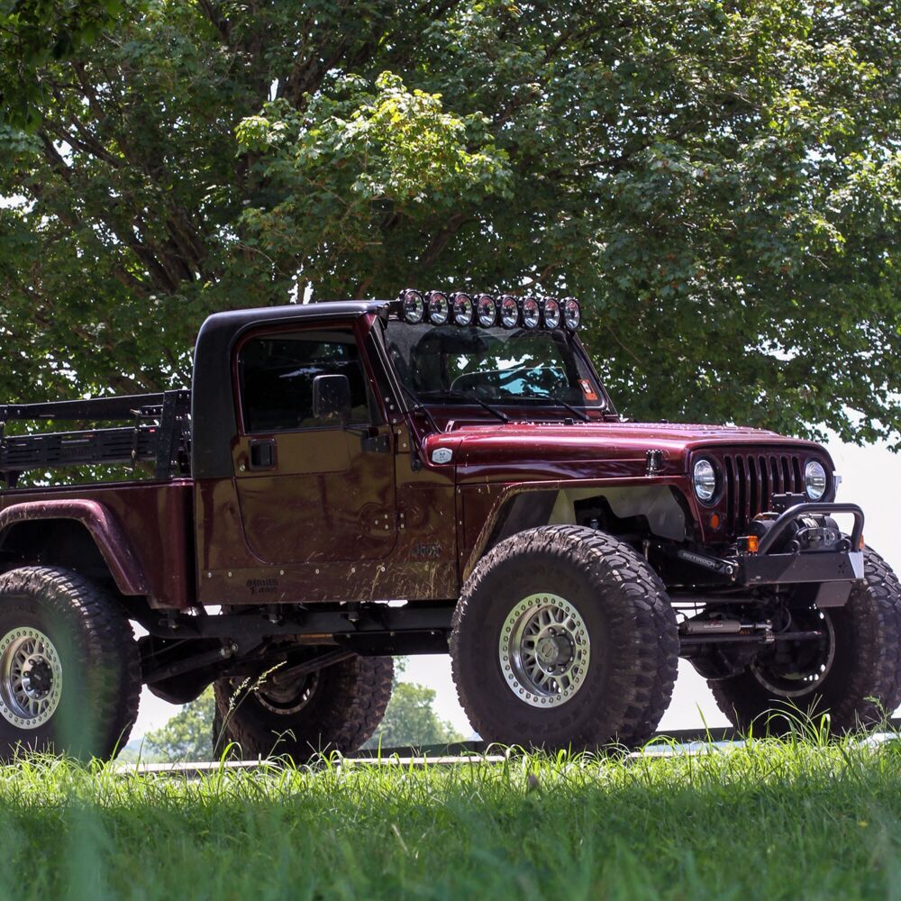 Gravity Titan Overhead 50 Inch Light Bar 1997-2006 Jeep Wrangler TJ KC HiLiTES