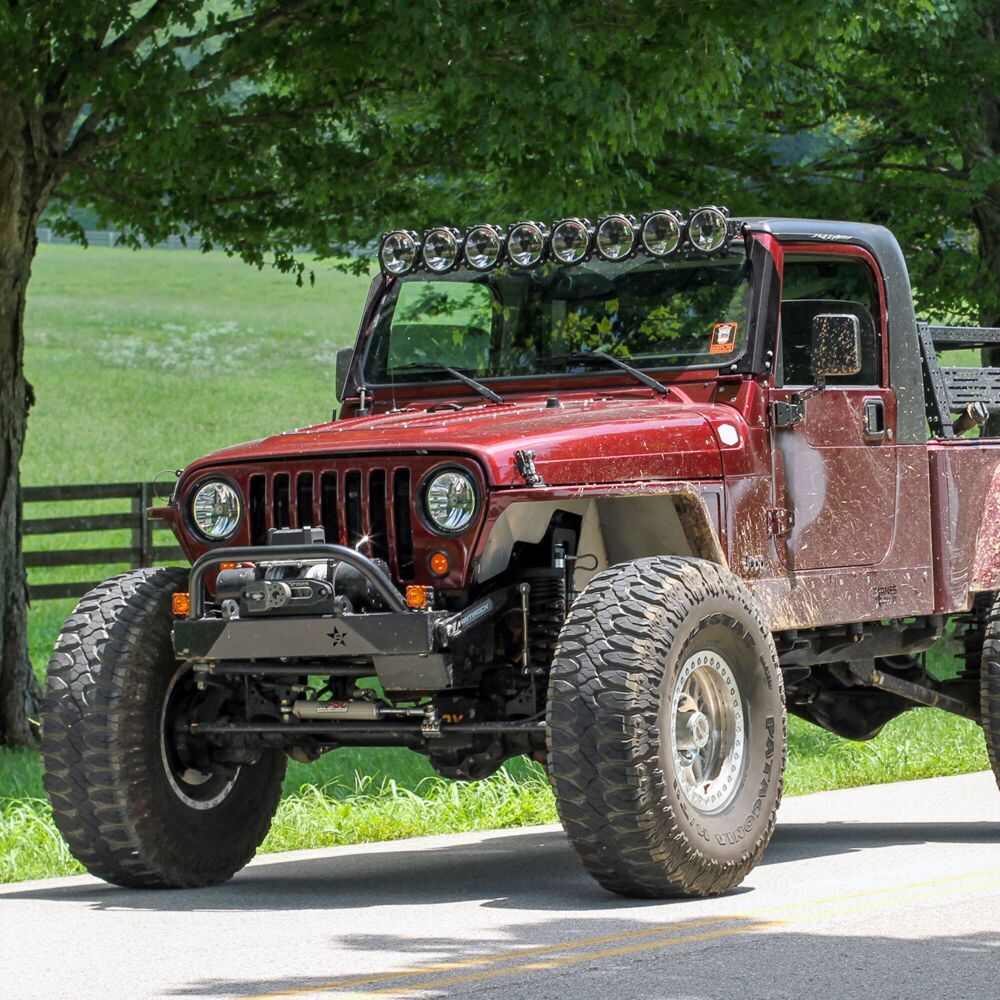 Gravity Titan Overhead 50 Inch Light Bar 1997-2006 Jeep Wrangler TJ KC HiLiTES