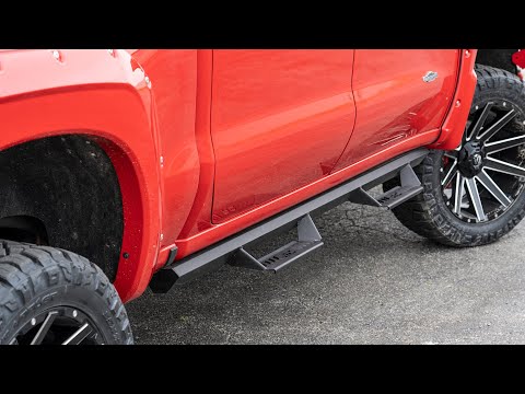 Toyota Cab-Length AL2 Drop Steps 07-20 Tundra Crew Cab Rough Country