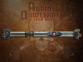 Adams Driveshaft CJ Front Slip N Stub 1310 Driveshaft Heavy Duty Series Greasable U-Joints