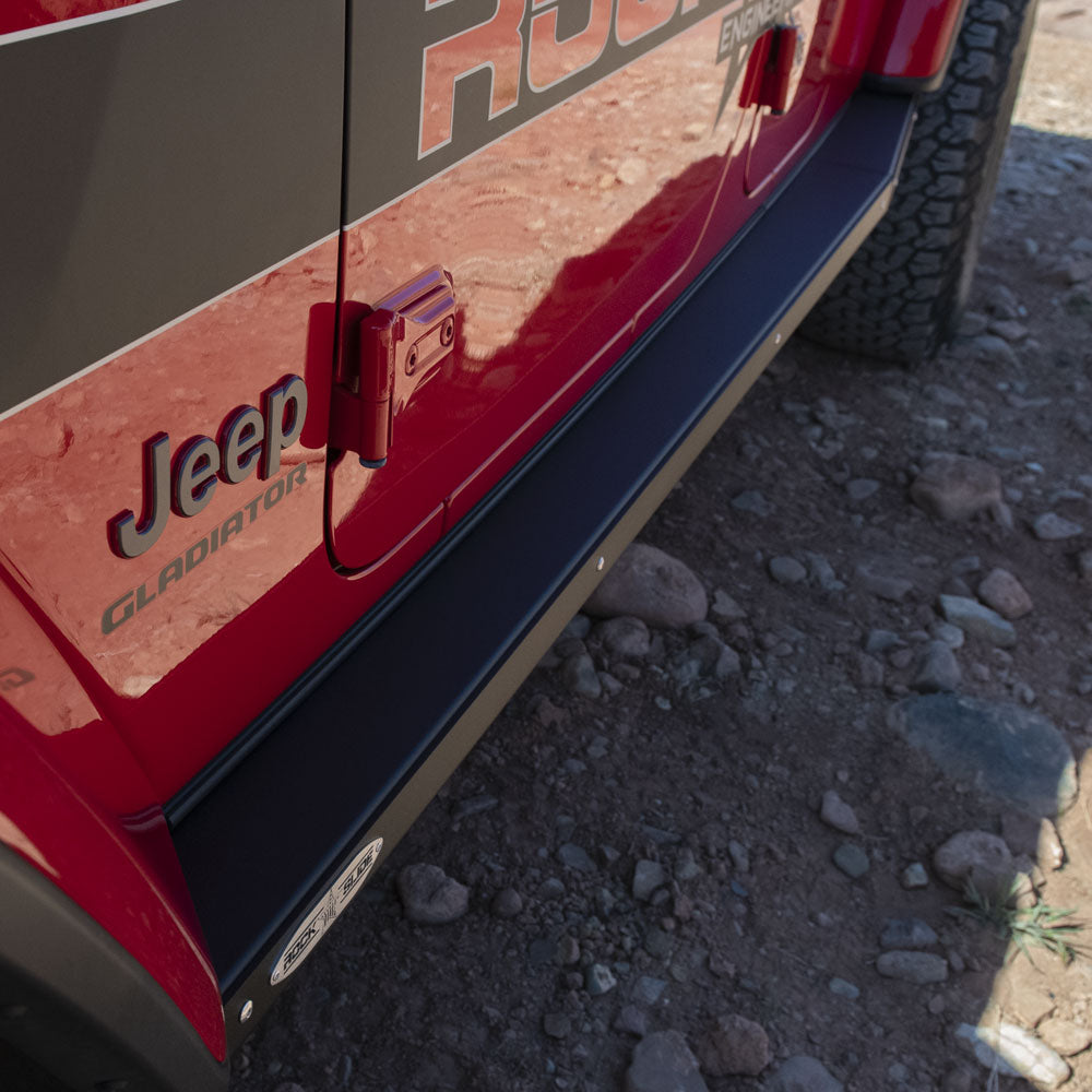 Step Slider Skid Plate Kit for 20-Pres Jeep Gladiator Rock Slide Engineering