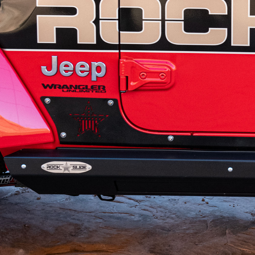 Step-Slider Rocker Guards For 20-Pres Wrangler JL 4 Door Rock Slide Engineering