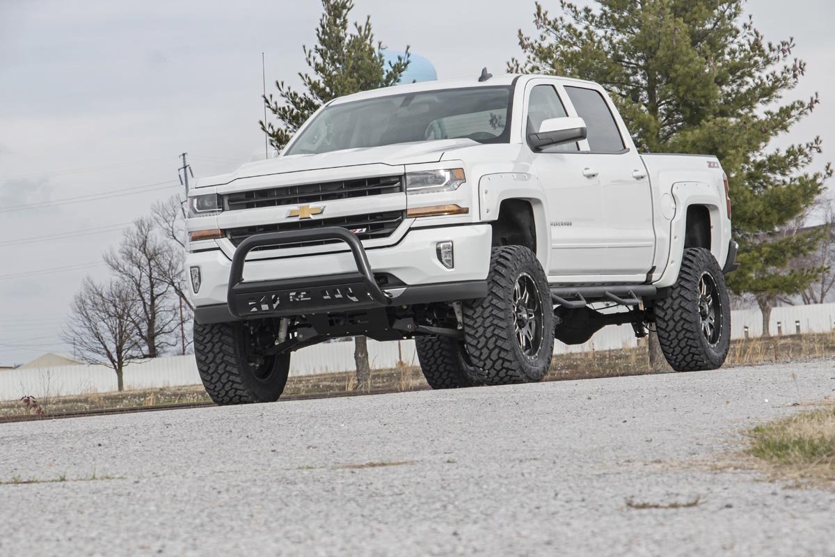 07-18 Silverado/Sierra 1500/SUV Bull Bar Black Rough Country