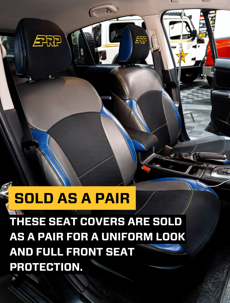 Front Seat Covers for 2013-2017 Subaru Crosstrek Pair PRP Seats