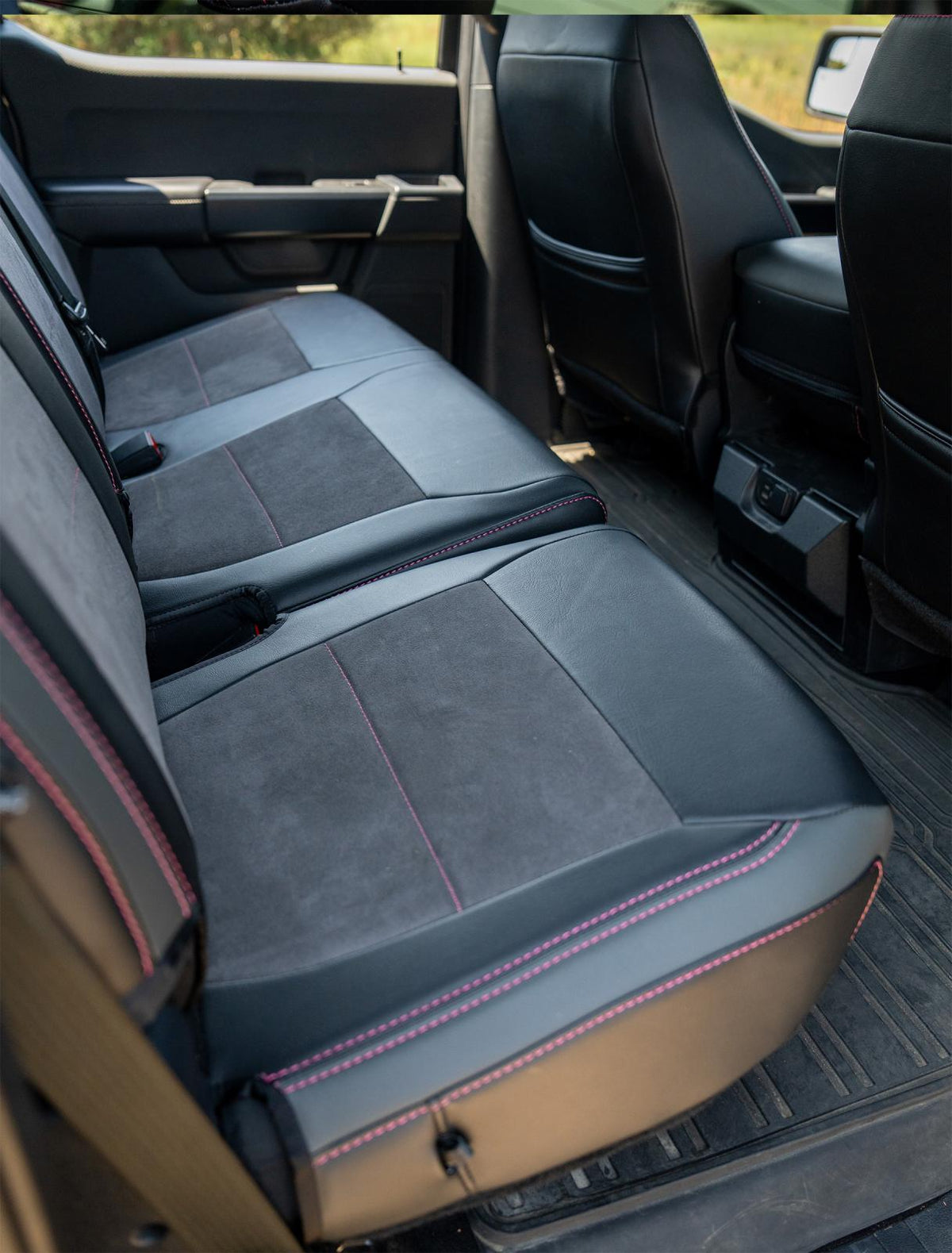 Rear Bench Seat Covers for 2021-Present Ford F150, 2023-Present Super Duty PRP Seats