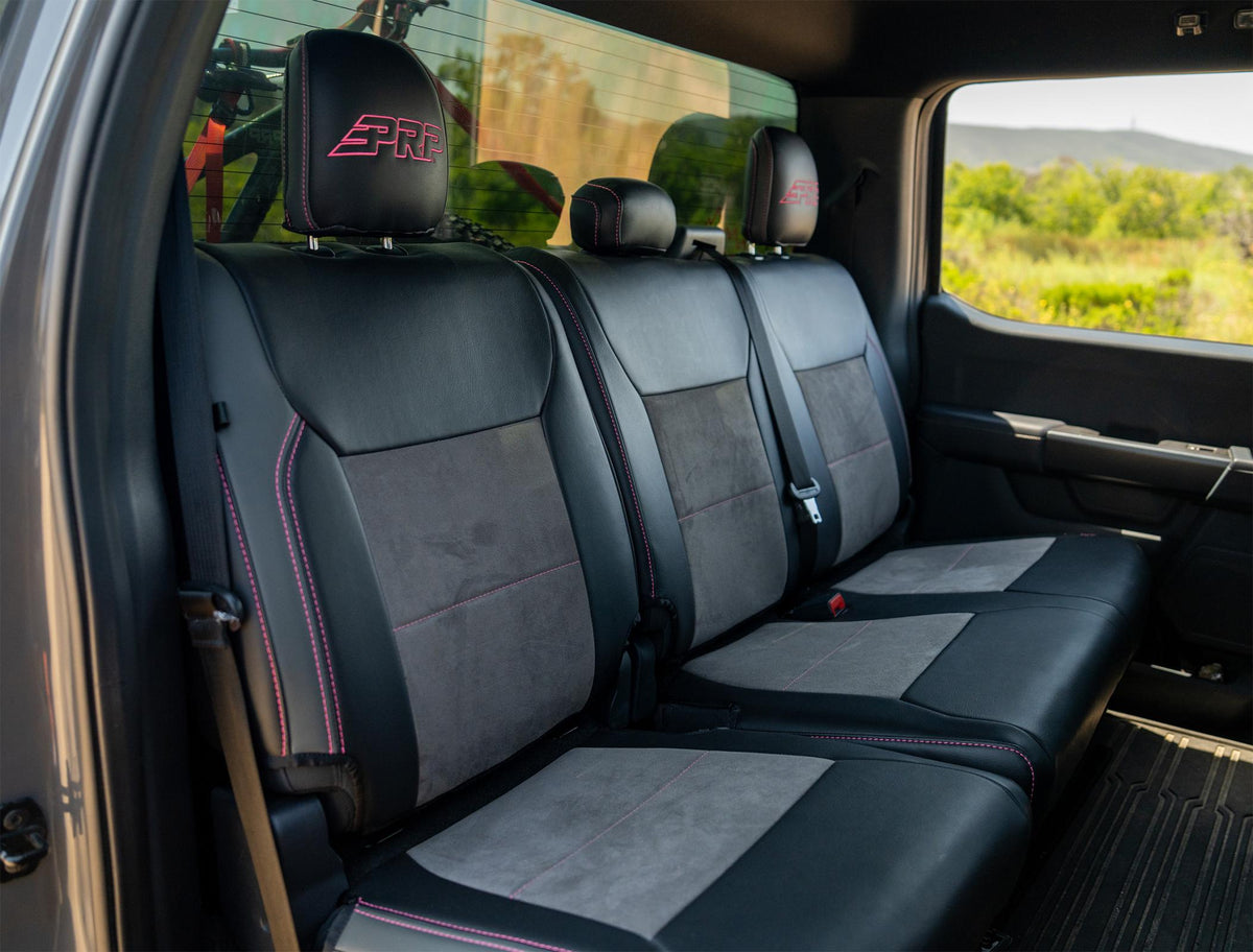 Rear Bench Seat Covers for 2021-Present Ford F150, 2023-Present Super Duty PRP Seats