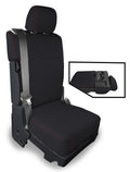 Center Jump Seat Cover w/ Upper Storage Console for 2015-Present Ford F150 2017-Present Super Duty PRP Seats