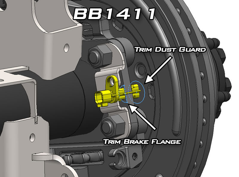 JK 1 Ton 14 Bolt Factory Disc ABS Kit Tone Ring Artec Industries